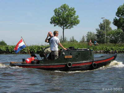 (De) Guus terugslepend vanaf Kaag 2009