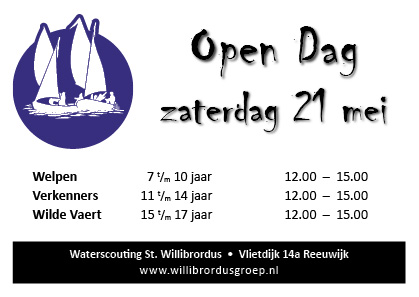 Open dag Scoutinggroep St. Willibrordus