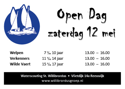 Open dag Scoutinggroep St. Willibrordus