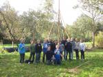 2010-10 - Verkennersopkomst Vlaggenmast bouwen 004.jpg
