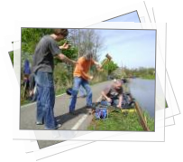 2010-04 - Ouderklusdag, Boten in het water